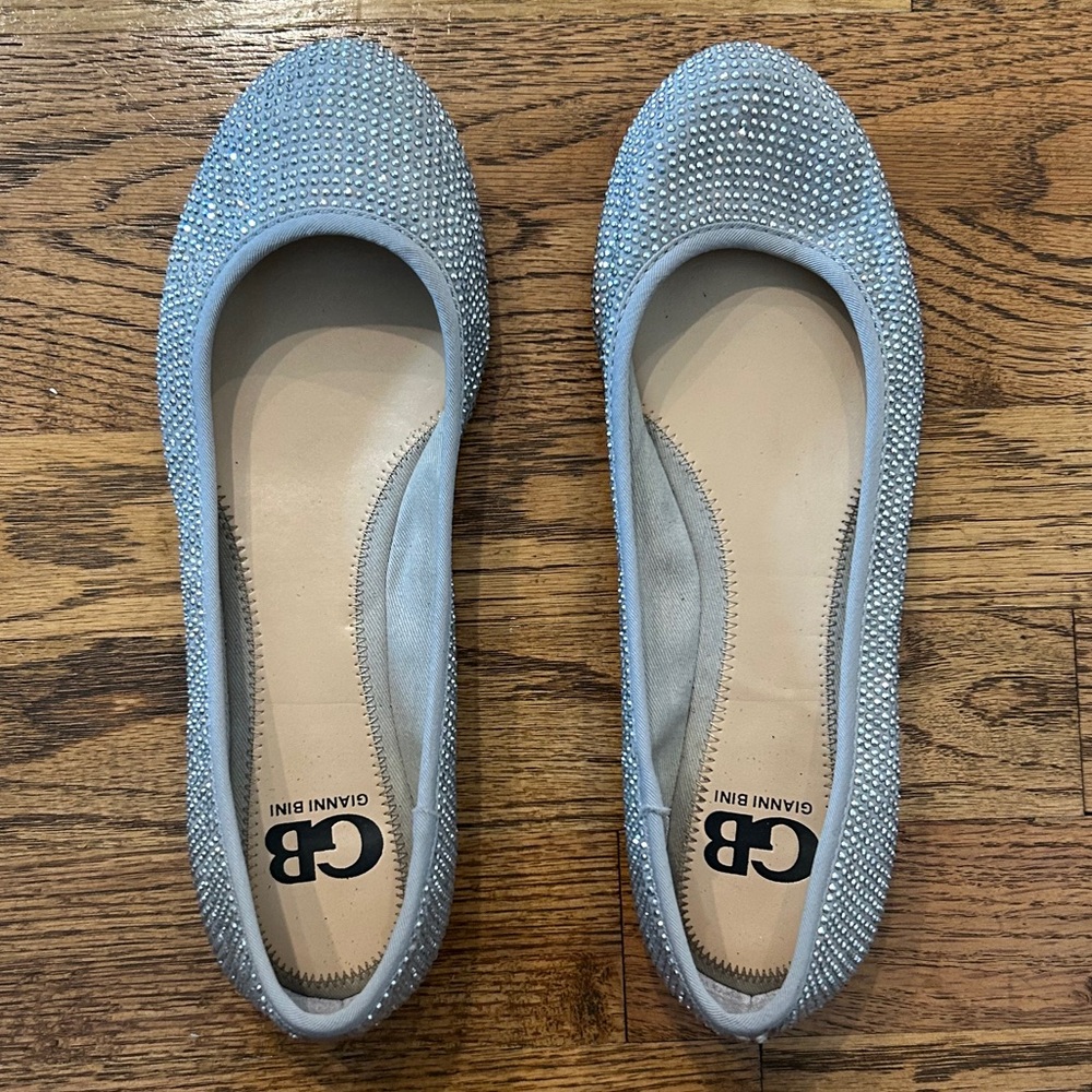 Gianni Bini Rhinestone Flats